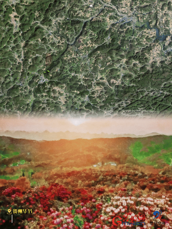 清明游玩賞花圖鑒來了！衛(wèi)星鏡頭帶你先睹為快