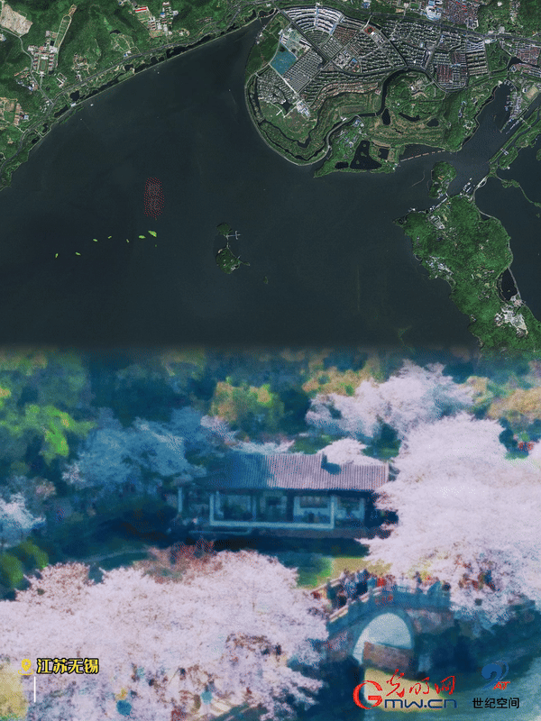 清明游玩賞花圖鑒來了！衛(wèi)星鏡頭帶你先睹為快